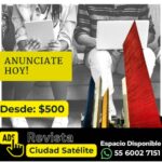 Anuncios zonales en ciudad satelite