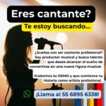 Grabacion de Demos musicales para cantantes en satelite