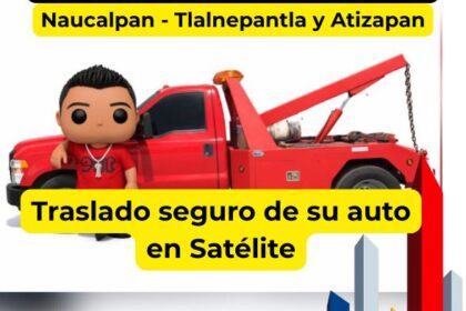 Gruas para autos en ciudad satelite
