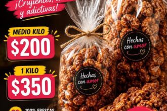 venta de nueces garapiñadas en satelite